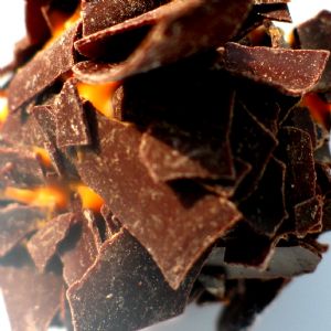 Chunky Orange Dark Chocolate Truffle