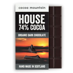 2 Organic 74% Cocoa Chocolate Bars