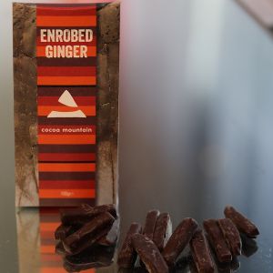 Ginger Enrobed in Dark 74% Organic Chocolate