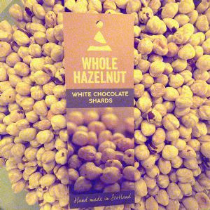 White Organic Chocolate with Whole Hazelnut