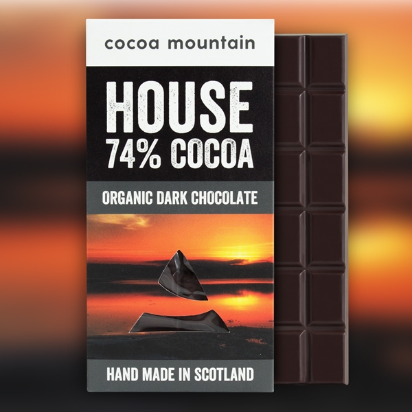2 Organic 74 Cocoa Chocolate Bars Featured Products from Cocoa Mountain