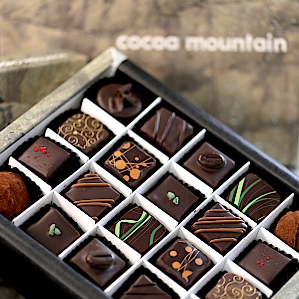 CLASSIC 20 DARK Chocolate Collection Featured Products from Cocoa Mountain