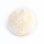 Champagne Truffle: Delicate white chocolate ganache with Marc de Champagne for the taste of pure luxurious indulgence!